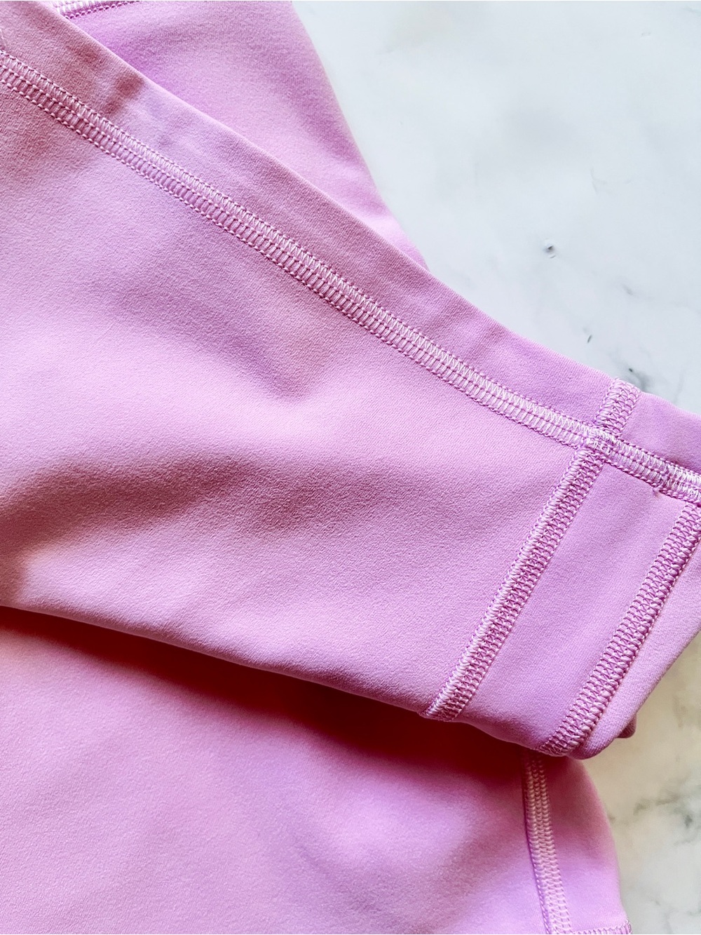 lululemon athletica High-Rise Pink Bike Shorts - Picture 7 of 11